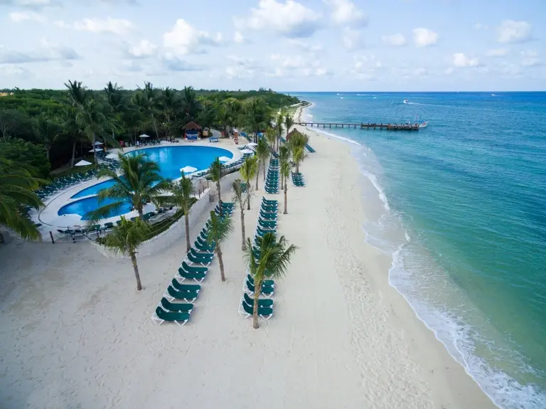 Aerial of Occidental Cozumel Resort in Mexico