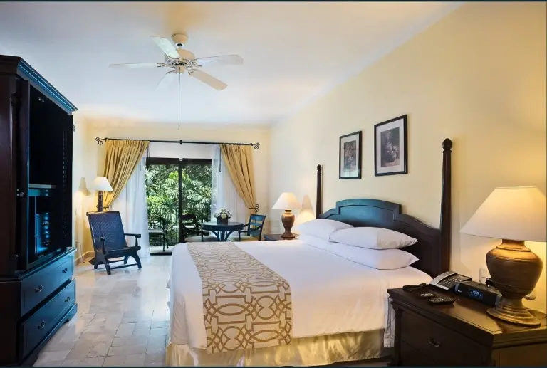 Bedroom at Occidental Cozumel Resort in Mexico