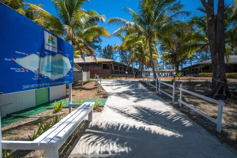 Dive centre at Layang Layang Island Resort in Borneo, Malaysia