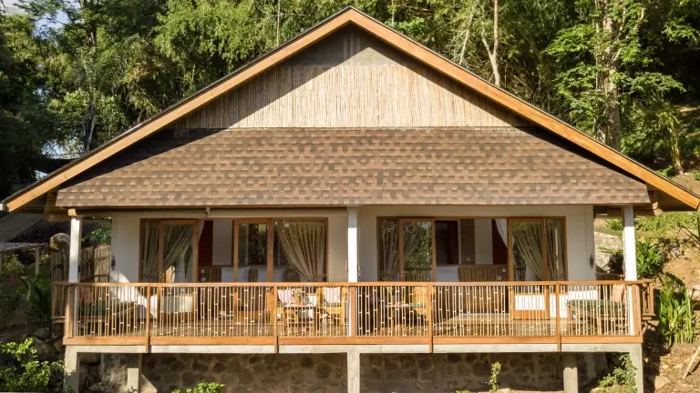 Premium hillside cottage at Murex Bangka Resort in Indonesia