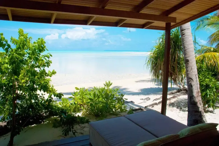 Sea view from Virgin Cocoa Island Resort in Derawan, Indonesia