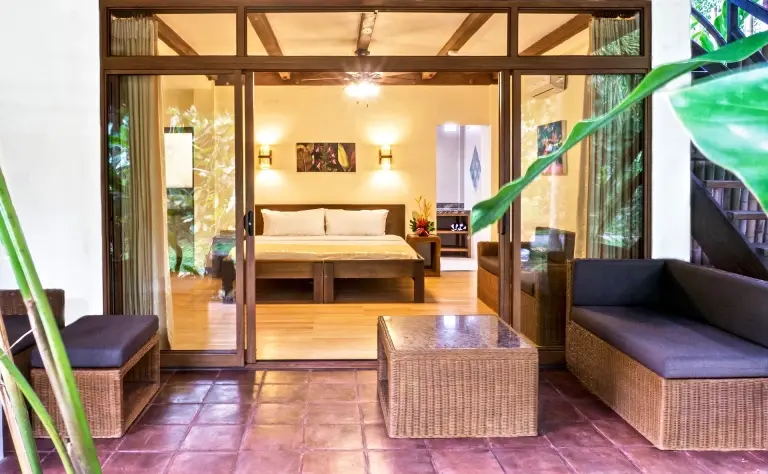 Garden suite at Atlantis Dive Resort in Dumaguete, the Philippines