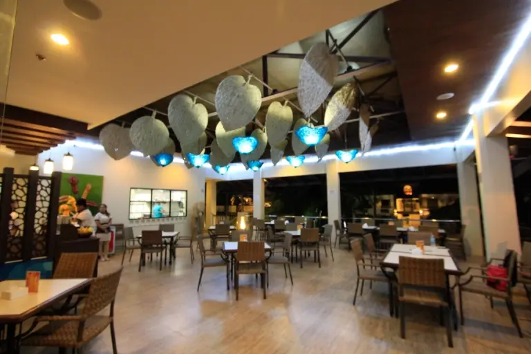 Restaurant at Westown Lagoon in Coron, the Philippines