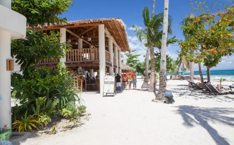 Beach at Ocean Vida Resort in Malapascua, the Philippines