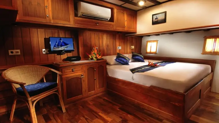 View of a cabin on Philippine Siren.