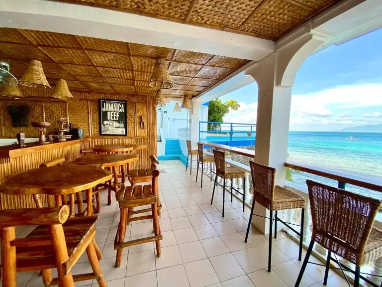 The Tiki Bar at Scandi Divers Resort, Philippines