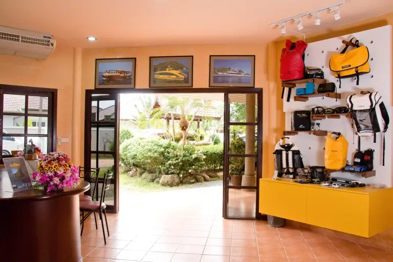 Dive centre at Palm Garden Resort Khao Lak in Thailand