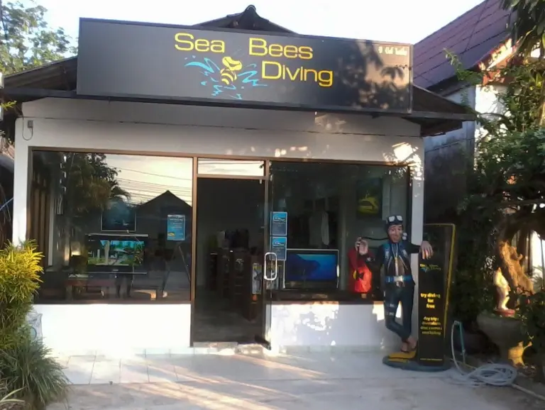 Dive centre at Palm Garden Resort Khao Lak in Thailand
