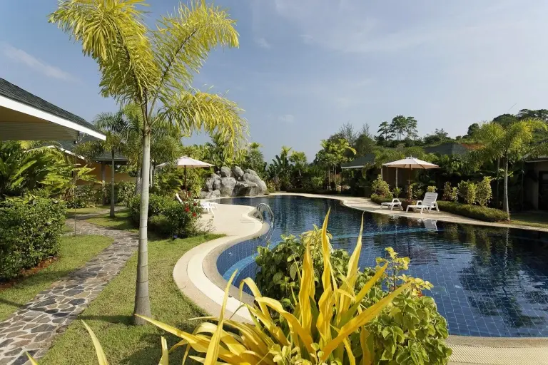 Swimming pool at Palm Garden Resort Khao Lak in Thailand
