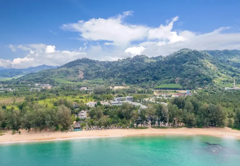 Aerial of X10 Resort in Khao Lak, Thailand