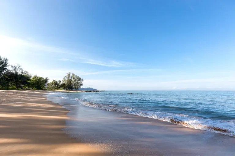 Beach at X10 Resort in Khao Lak, Thailand