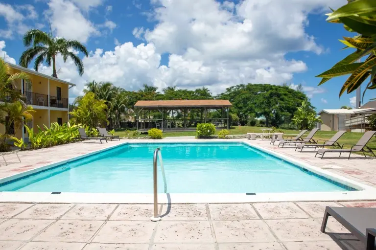 Swimming pool at Orange Hill Inn in Nassau, the Bahamas