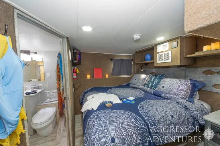 Deluxe double twin flexi-cabin on Bahamas Aggressor II, Bahamas