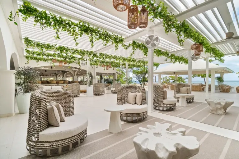 Courtyard at Spice Island Beach Resort in Grenada