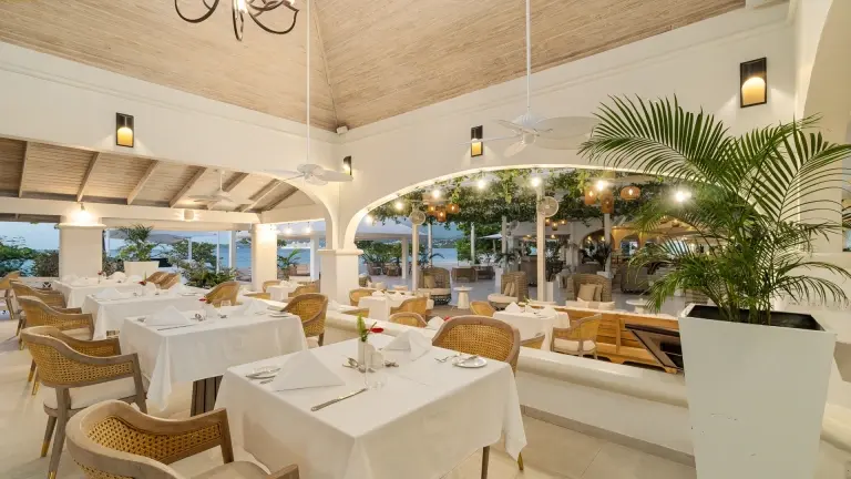 Oliver restaurant at Spice Island Beach Resort in Grenada