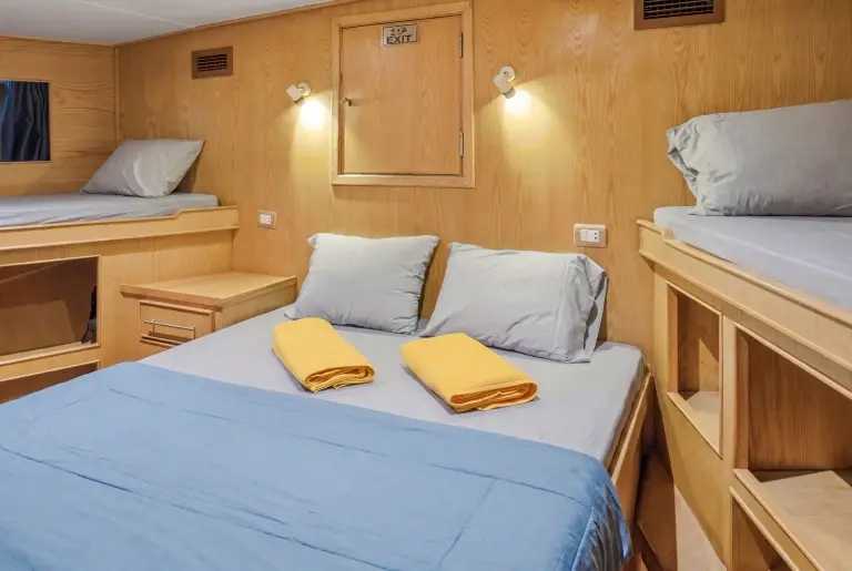 Double cabin on Freedom IV, Red Sea