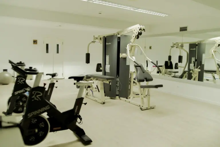 Fitness suite at Hotel Caloura in Aqua de Pau, Azores