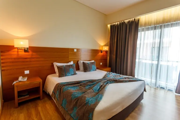 Bedroom at Hotel Caravelas in Madalena, Pico, the Azores