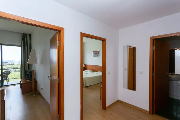 Apartment entrance way at Hotel Colombo in Santa Maria, the Azores