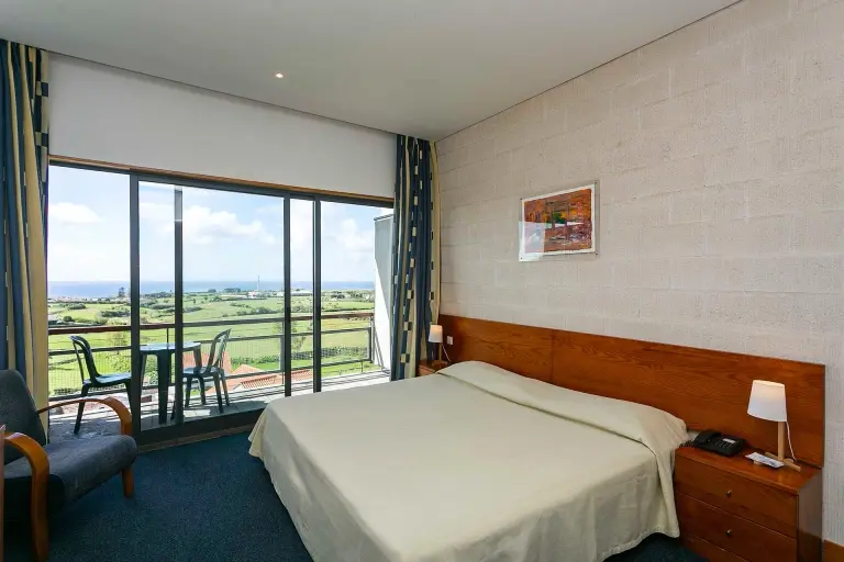 Double bedroom at Hotel Colombo in Santa Maria, the Azores