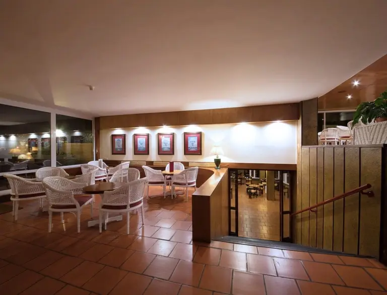 Dining at Hotel Dom Pedro in Madeira