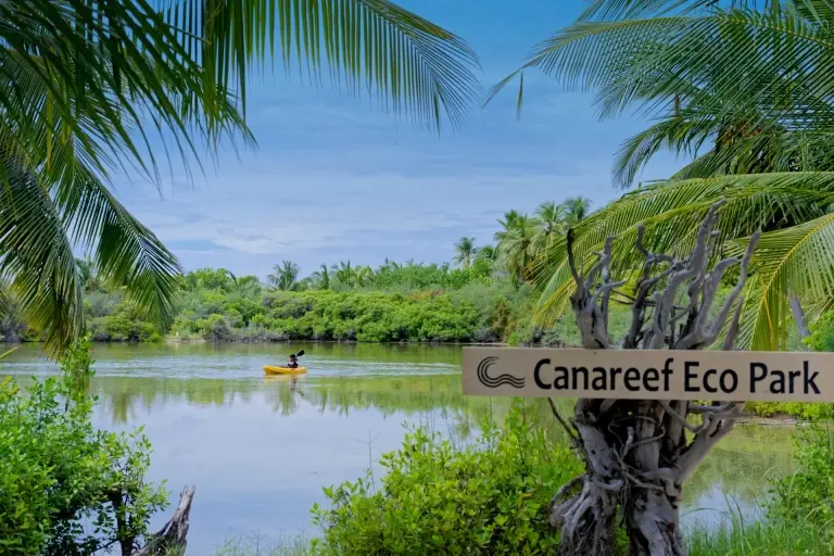 Eco Park at Canareef Resort in the Maldives