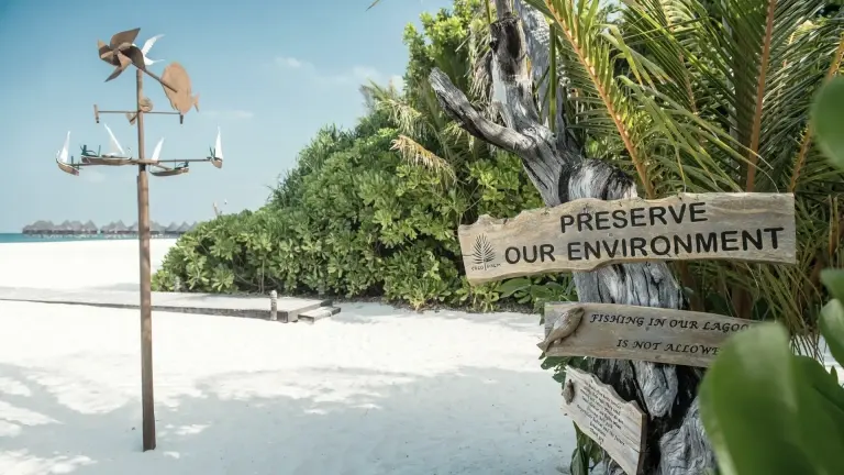 Around the island at Coco Palm Dhuni Kolhu Resort, Maldives