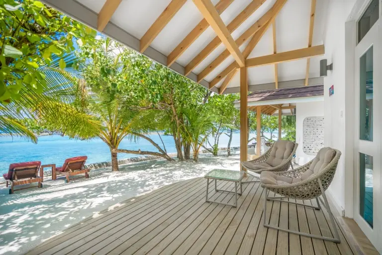 Beach bungalow at Ellaidhoo Maldives by Cinnamon Resort in the Maldives
