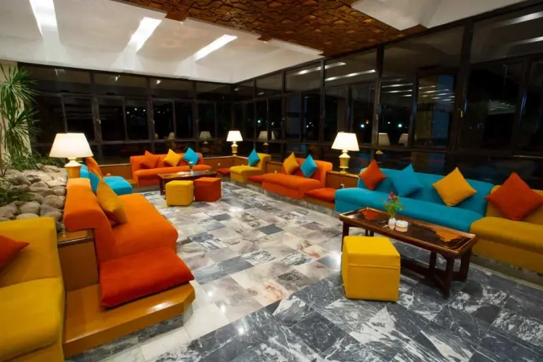 Lounge at Aracan Eatabe Luxor Hotel in Egypt