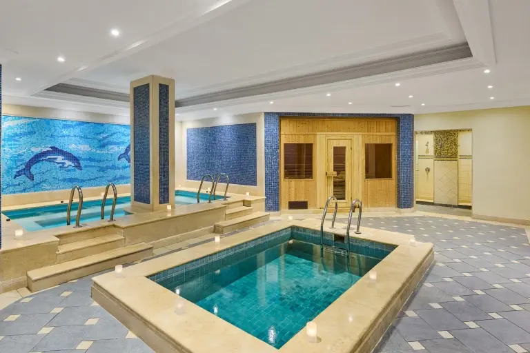 Turkish baths at Renaissance Golden View Beach Resort in Sharm el Sheikh, Egypt