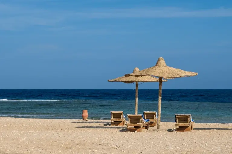 Beach at Roots Red Sea in Egypt