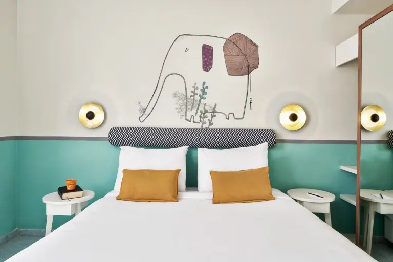 Earth room at Turtle's Inn hotel in El Gouna, Egypt