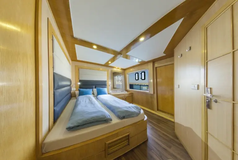 Upper deck double cabin on MV Blue Seas, Red Sea