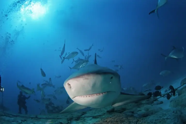Bull shark in South Africa