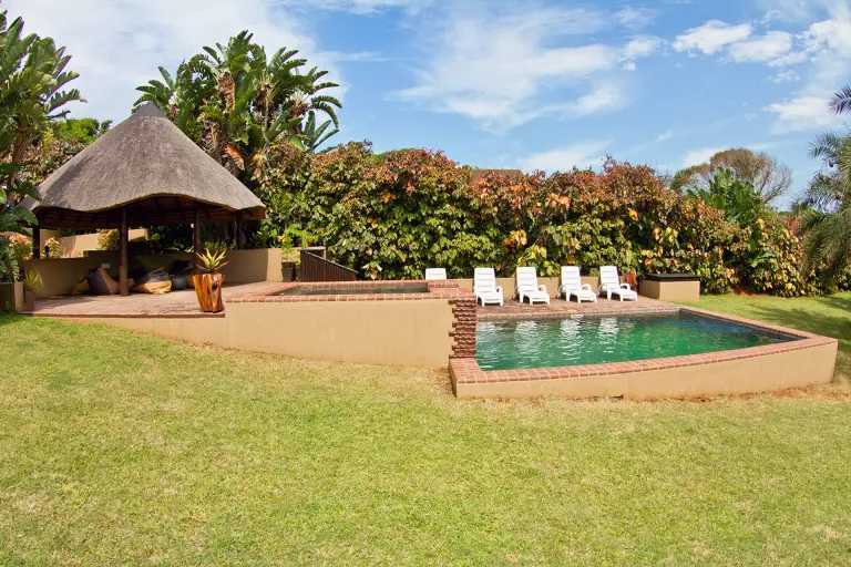 Pool area in South Africa