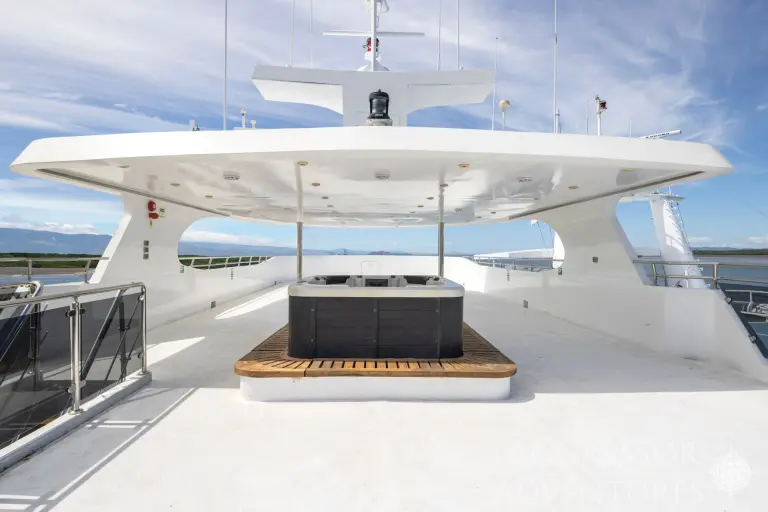 Fly deck on Cocos Island Aggressor, Costa Rica