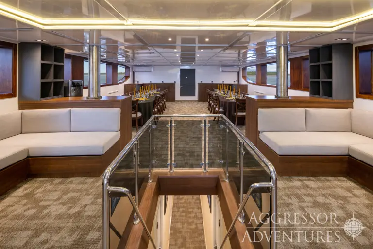 Saloon on Cocos Island Aggressor, Costa Rica