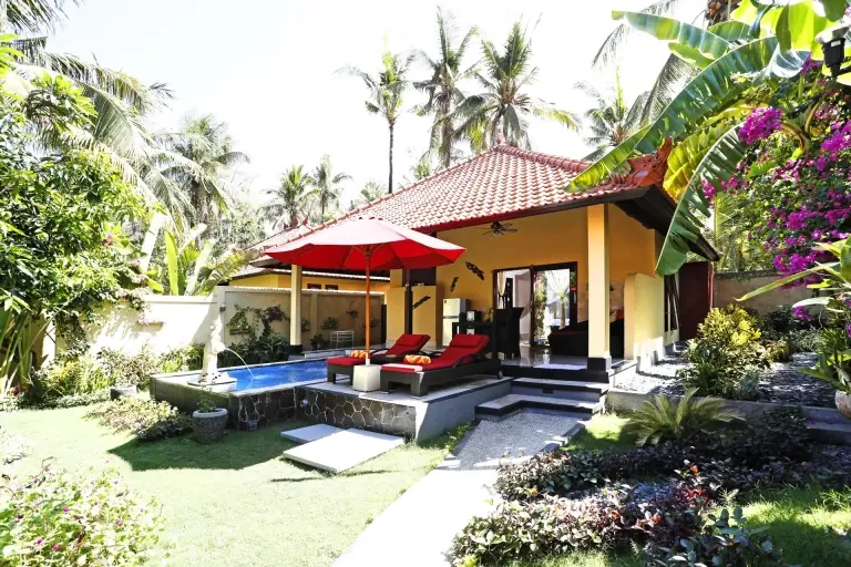 Villa kunti at Teluk Karang Resort in Bali, Indonesia