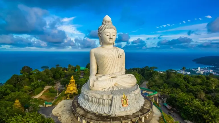 Big Buddha statue in Phuket, Thailand