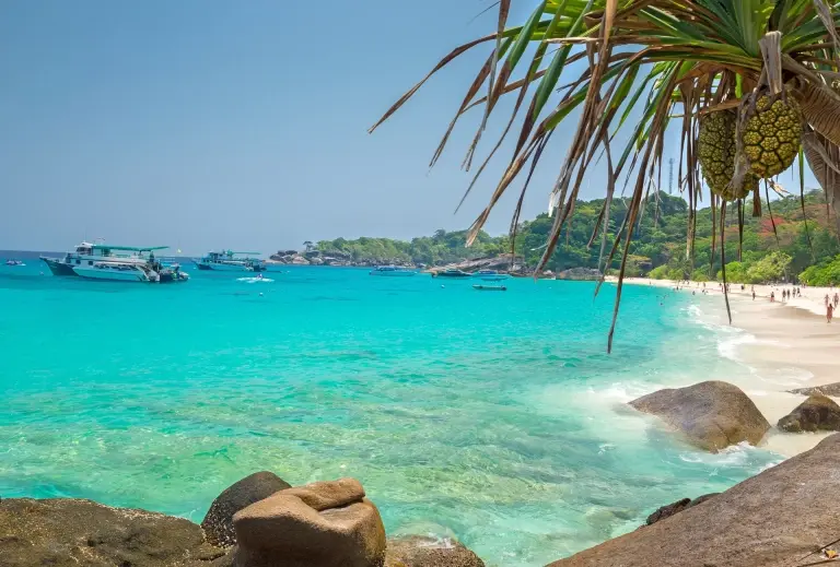 Koh Miang beach in the Similan Islands, Thailand
