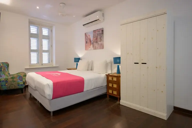 Deluxe City Room at Scuba Lodge Boutique Hotel, Curacao.