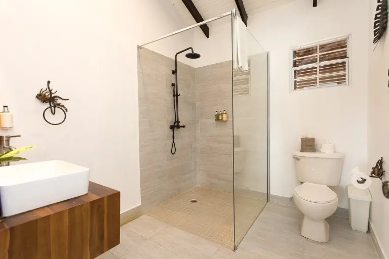 Bathroom at True Blue Bay Boutique Resort in Grenada