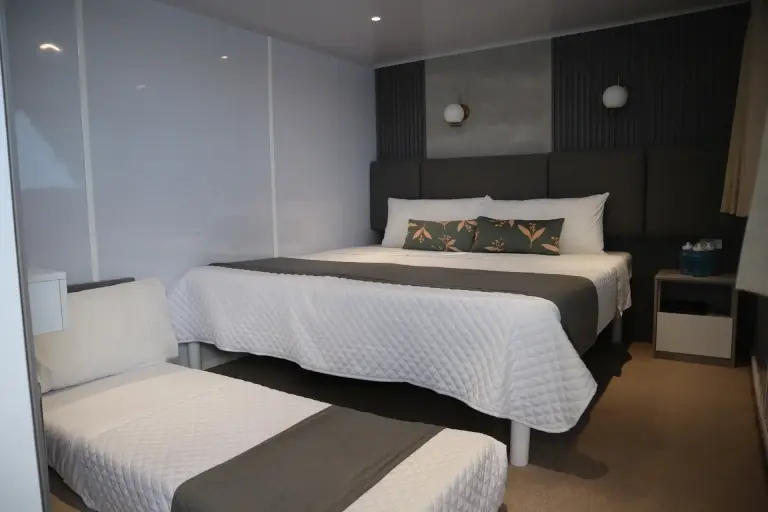 Triple cabin on Galaxy Diver III, Galapagos Islands