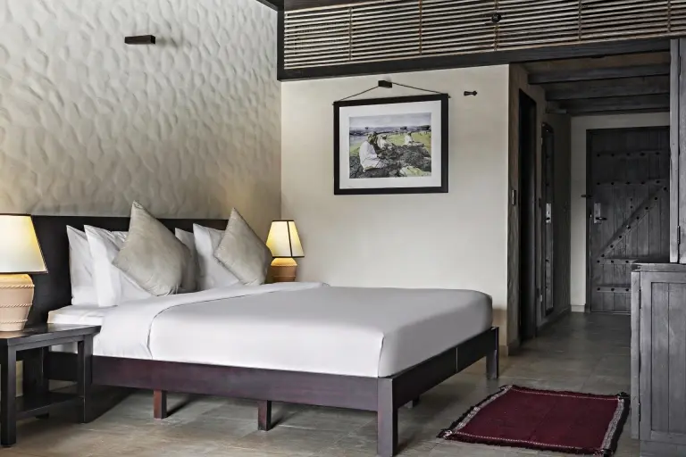 Standard double room at Atana Resort in the Musandam Peninsula, Oman