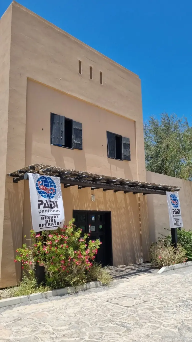 Discovery dive centre at Atana Resort in the Musandam Peninsula, Oman