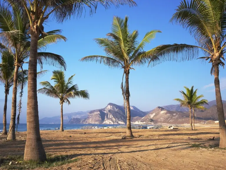 Al Mughsay Beach in Salalah, Oman