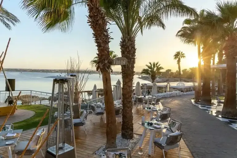 Restaurant at Fort Arabesque Resort, Egypt