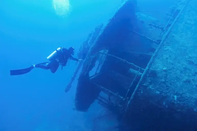 SS. Thistlegorm wreck in the Red Sea