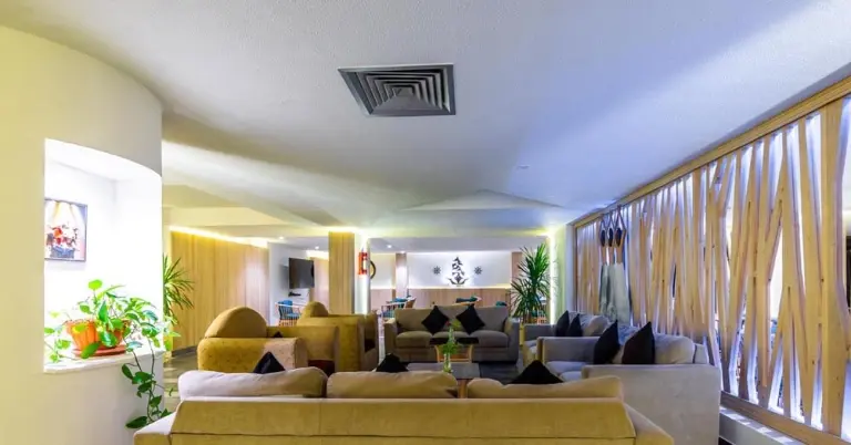 Lounge at Flamenco Beach in El Quseir, Egypt, the Red Sea