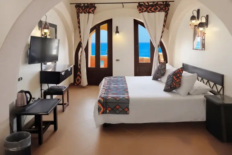 Double room at Sharks Bay Umbi Village in Sharm el Sheikh, Egypt